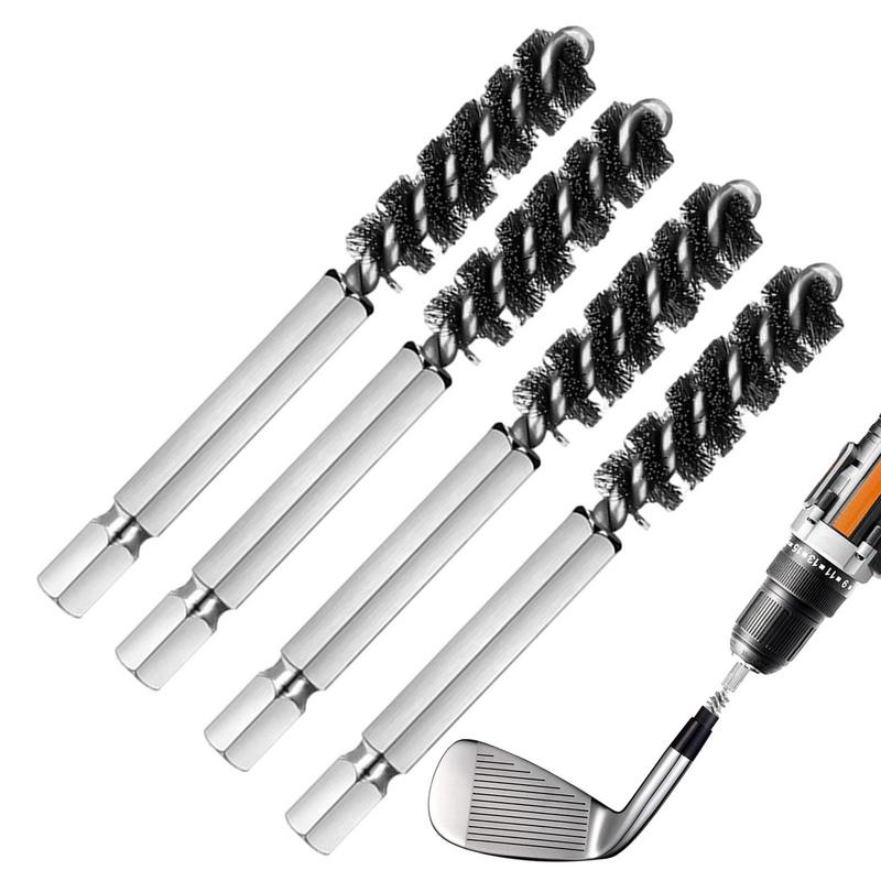 Golf Equipment Junior - แปรงทำความสะอาดหัวไม้กอล์ฟ 2 ชิ้น ขนาด 9 มม./11