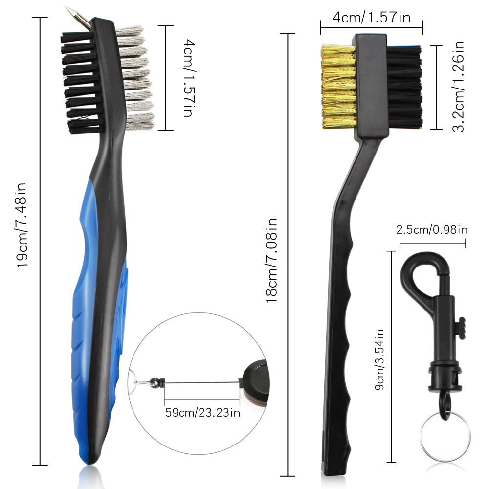 ชุดแปรงทำความสะอาดไม้กอล์ฟ 2 ช - Golf Equipment Junior บทวิจารณ์และราคา
