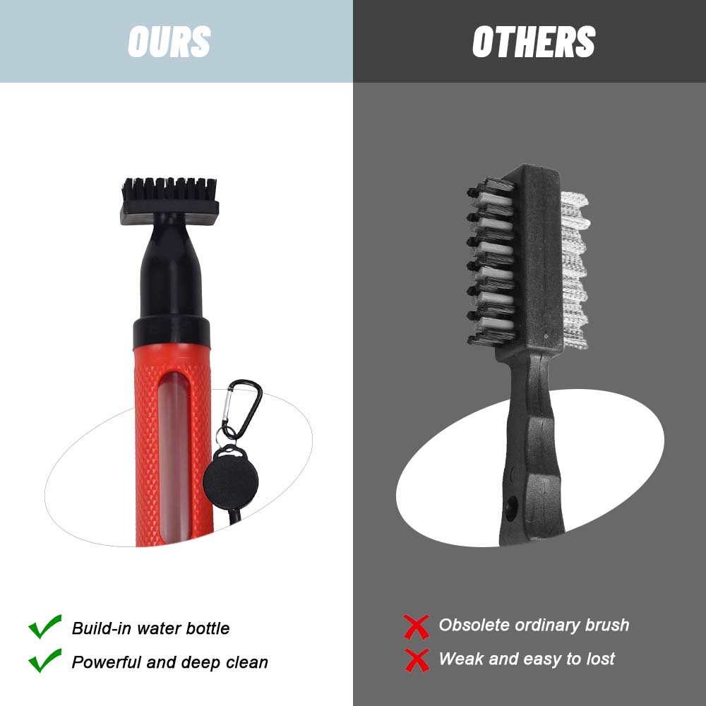 แปรงทำความสะอาดไม้กอล์ฟพร้อมตะ - Golf Equipment Junior บทวิจารณ์และราคา