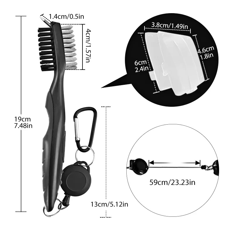 แปรงทำความสะอาดร่องไม้กอล์ฟ 1- - Golf Equipment Junior บทวิจารณ์และราคา